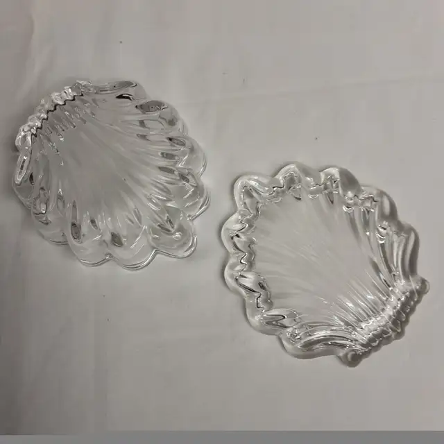 Vintage Bohemian cut crystal Clam Shell Box ring bracelet watch in Jewellery & Watches in Calgary - Image 4