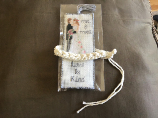 $28. Bridal Shower Wedding Gift New Handmade BOOKMARK WRISTBAND in Other in Edmonton