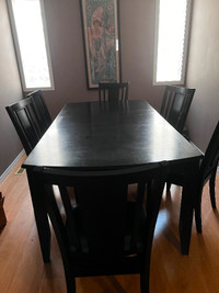 Dinning Room Table & Chairs - Reduced Price!