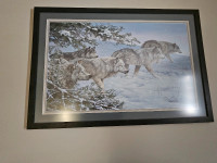 Winters Moon Print by Jorge Mayol Signed and Numbered COA