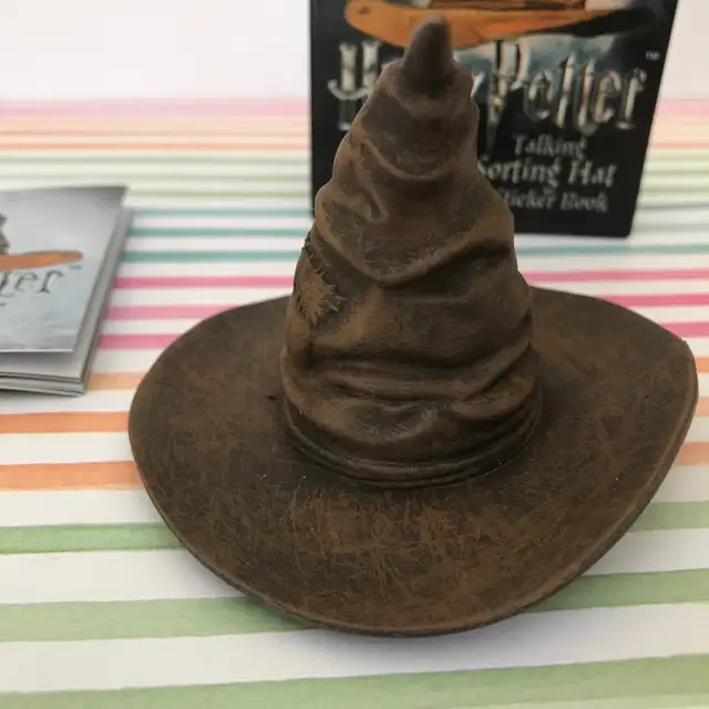 Mini Harry Potter Talking Sorting Hat & Elder Wand HP in Toys & Games in Ottawa - Image 6