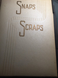 Old Scrapbook of a Soldier WW2