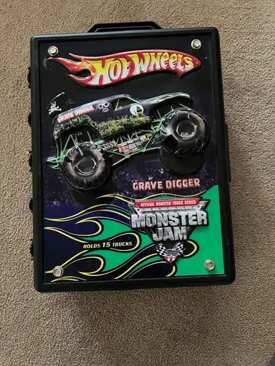 Hot Wheels 100 Car Storage + Monster Jam Truck storage, View more