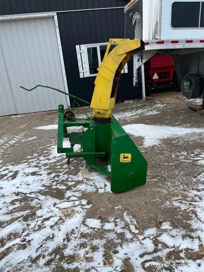 John Deere snow blower, View more