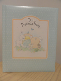 NEW! HALLMARK FIRST YEAR BABY MEMORY BOOK - OUR PRECIOUS BABY