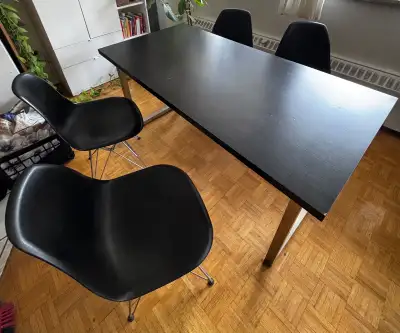 Dining table w/ 4 chairs, View more