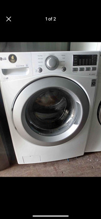 LG front load washer with warranty 