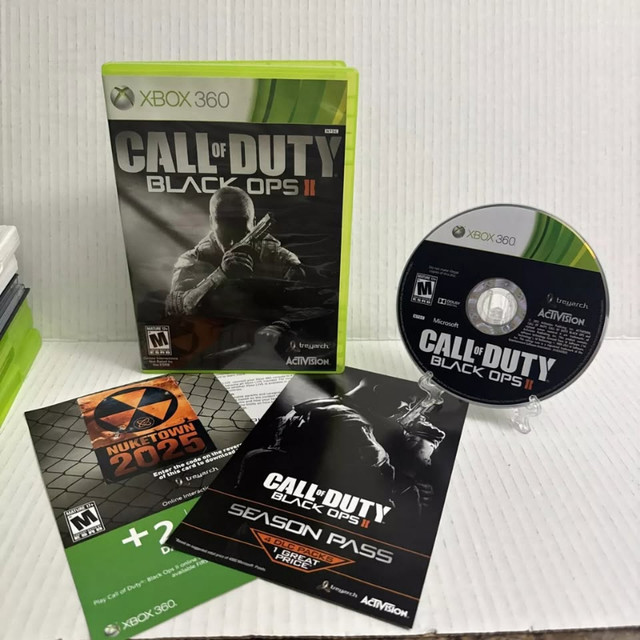 Very Good Condition Complete + Map COD Black Ops II Xbox 360 $34 dans XBOX 360  à Ville de Montréal