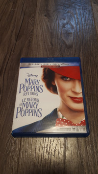 Blu-ray+DVD+Digital Copy  Mary Poppins Returns Disney