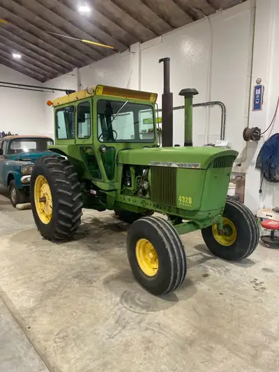 Clean original tractor 6453 hours New Firestone 18.4 x 34 rear tires 11.00 - 16 front tires Dual hyd...