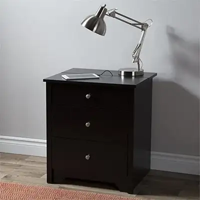VITO NIGHTSTAND WITH CHARGING STATION, View more