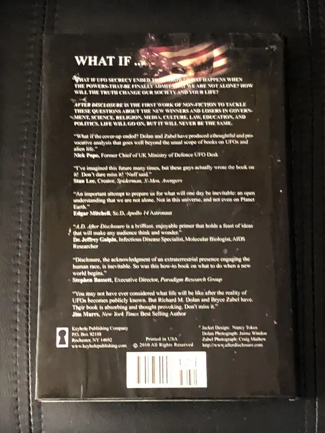 A.D. After Disclosure:  The people’s guide to life after contact in Non-fiction in City of Toronto - Image 3