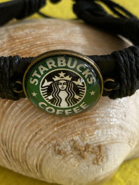 StarbucksFan?RareCollectableUnisexLeatherStarbucksBracelet❤️