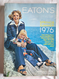 Vintage 1976 EATONS Canada Spring & Summer Catalog