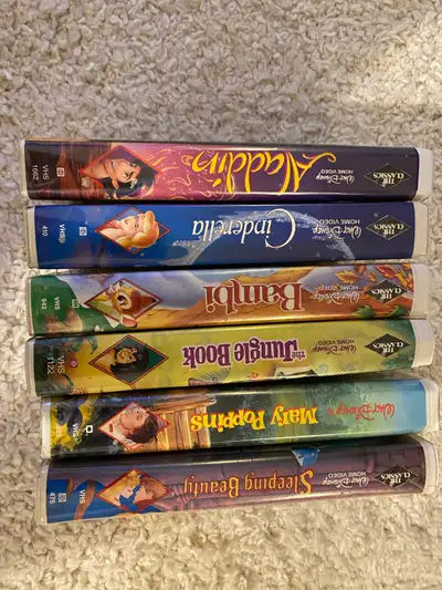 Walt Disney VHS Tapes, View more