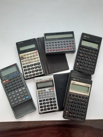 Advanced calculators for Business/Financial / Scientific purposes. Casio fx-6300G scientific, graphi...