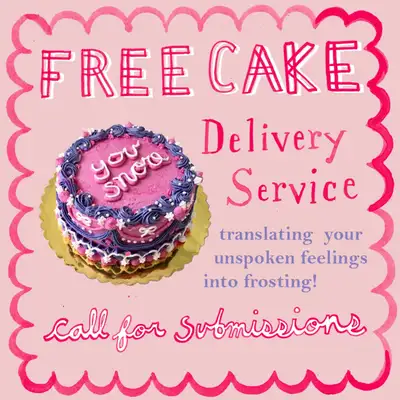 Something to say to someone else? With a cake?, View more