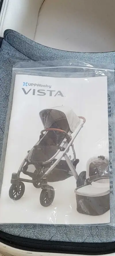 UPPAbaby Vista Stroller and attachments for double stroller, View more