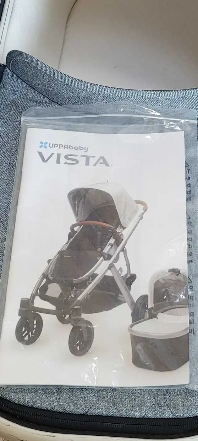UPPAbaby Vista Stroller and attachments for double stroller in Strollers, Carriers & Car Seats in Oakville / Halton Region - Image 2