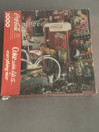 Coca-Cola - Casse-têtes 2000 morceaux - neuf