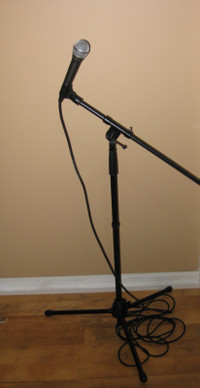 Yorkville  MS 657B Deluxe Mic Stand with Boom