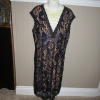LACE DRESS WITH BLING
