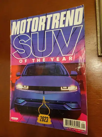 MotorTrend SUV of the Year 2023 Magazine, View more