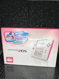 Nintendo 2DS Peach Pink Disney Magical World Limited Edition Bra