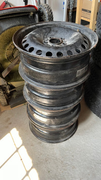 4 steel rims X43658 RSSW Steel Wheel