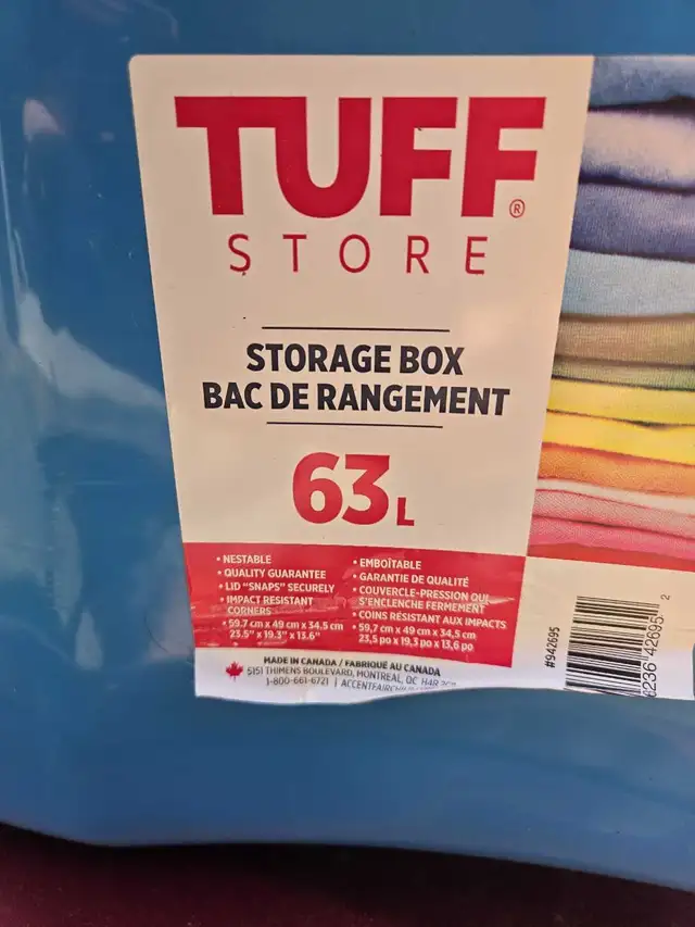 Storage Bin in Storage & Organization in St. Albert - Image 2