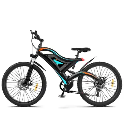 Aostirmotor Full Suspension eMTB 48V/500W (750W Peak), View more