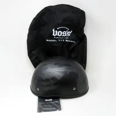 Voss Kingpin DOT Half Shell Helmet - SIZE XS, View more