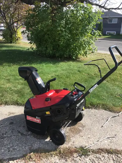 Craftsman 21" Single-Stage Snowblower – Electric Start, View more