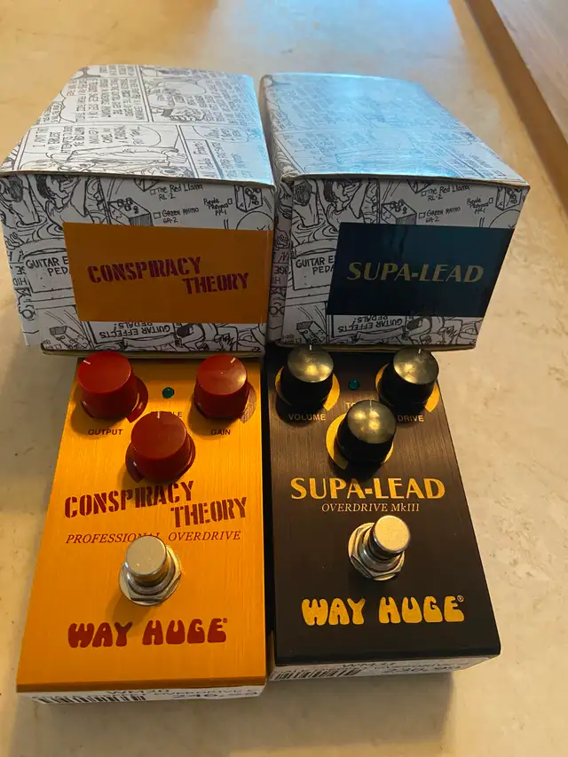 Pedals- Boss-Way Huge-Solidgoldfx-fender footswitch in Amps & Pedals in Ottawa - Image 4