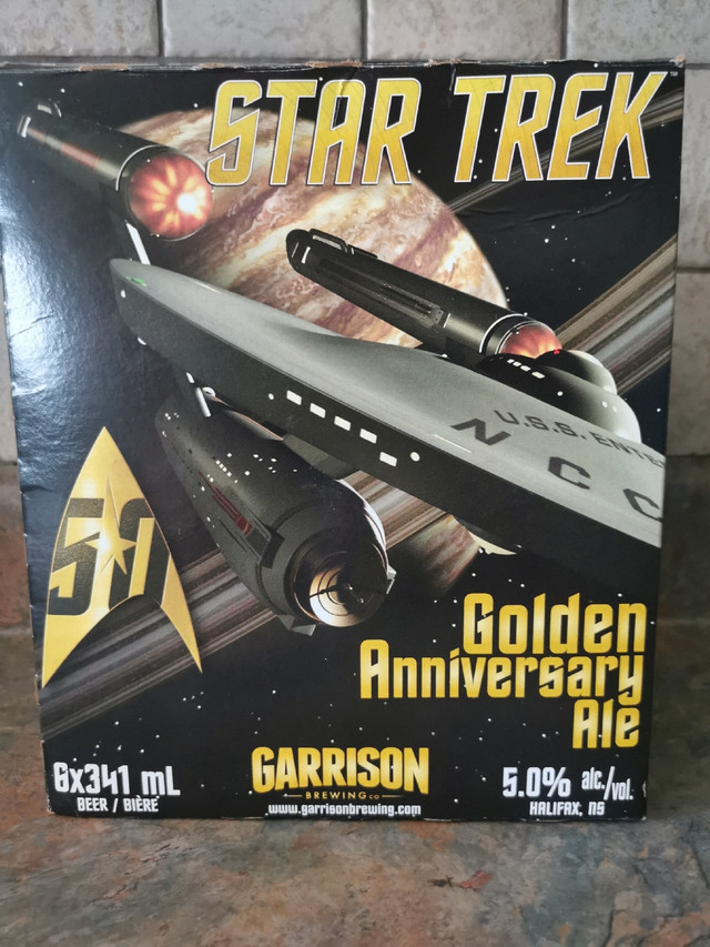 Star Trek golden anniversary ale in Arts & Collectibles in Barrie