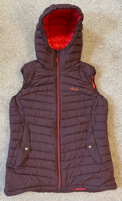 RAB Synergy Insulated Vest with Hood - Women's Size Small in Women's - Tops & Outerwear in Edmonton