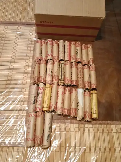 Same as above, 50 pennies per roll. I accept E-transfer.
