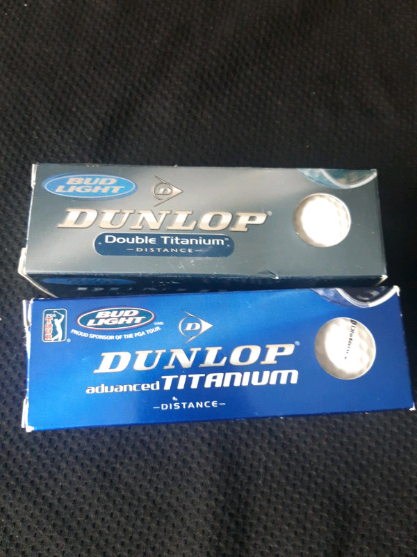 Dunlop Titanium Golf Balls in Golf in Mississauga / Peel Region
