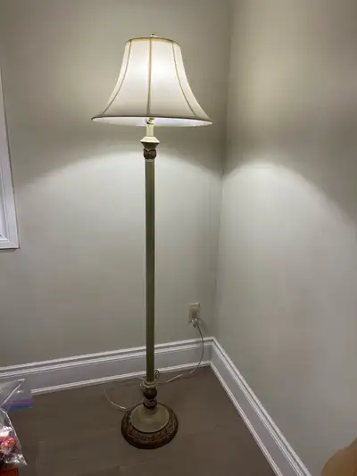 Vintage style floor lamp, View more