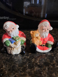 Santa Salt & Pepper Shakers