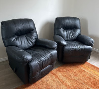 Full Leather Recliners