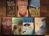 John Lutz - Lot of 7 paperback books (new / like new)