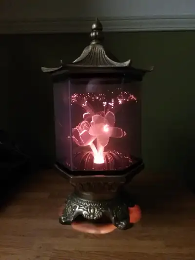 Rotating Vintage Pagoda Lamp, View more