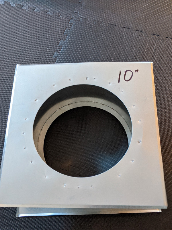 10-inch wall vent cap collar in Heating, Cooling & Air in Edmonton - Image 4