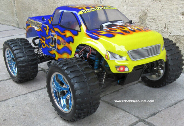 NEW RC MONSTER TRUCK  PRO BRUSHLESS ELECTRIC  1/10 Scale in Hobbies & Crafts in Moncton - Image 4