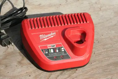 MILWAUKEE M12 CORDLESS DRILL BATTERY CHARGER, View more