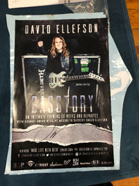 David Ellefson Basstory Poster