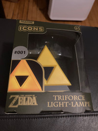 Zelda- triforce light lamp