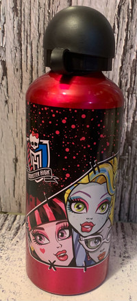 Monster High Aluminum Water / Drink Bottle 