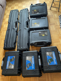 Hard cases for storage airsoft or tools